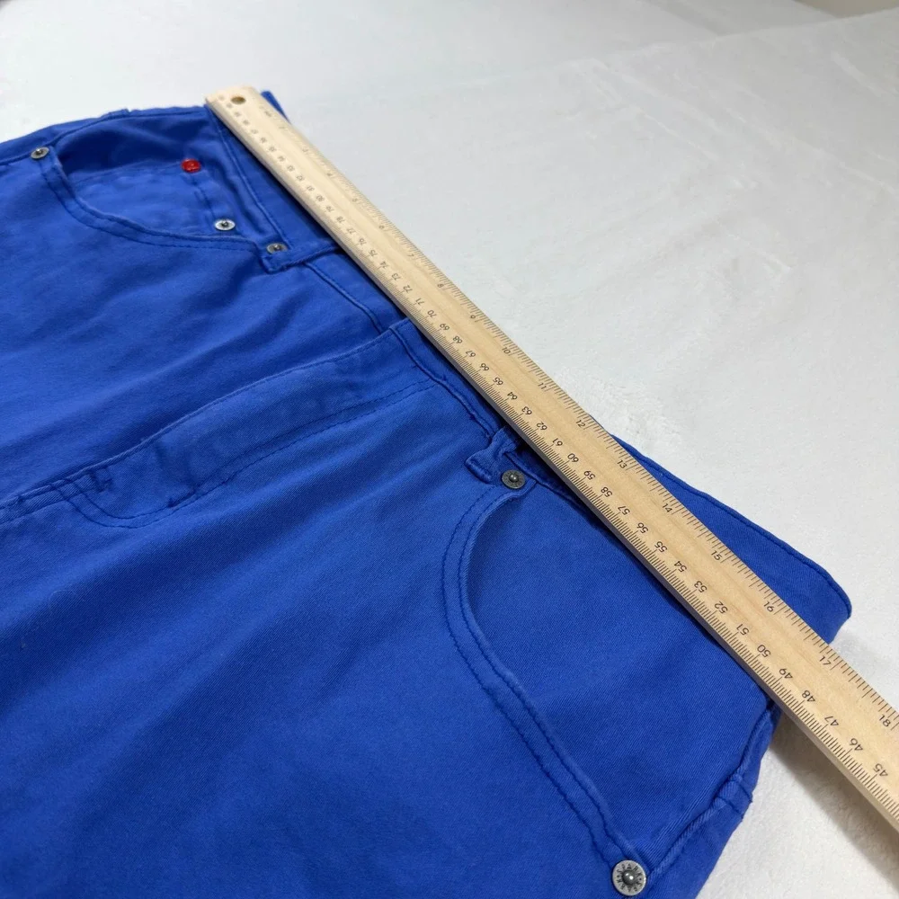 Spark Denim Shorts Mens W-36 Royal Blue Excellent Studio Collection USA Made
